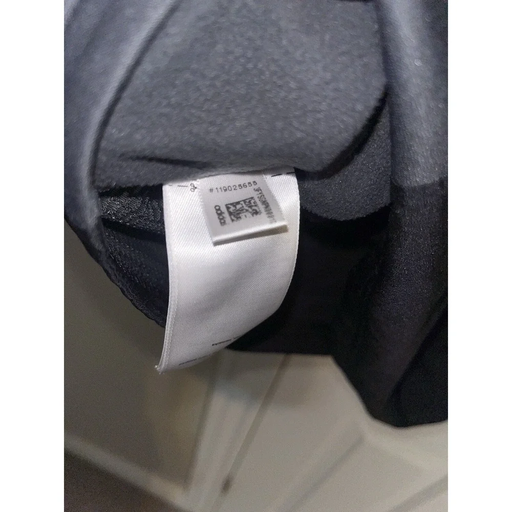 Adidas Black Climawarm Quarter Zip Hooded Sweater L